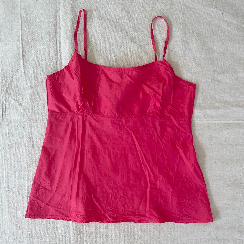 DOSA Camisole Top, 100% Silk, NWOT, Dosa "Watermelon pink" color, Size 1